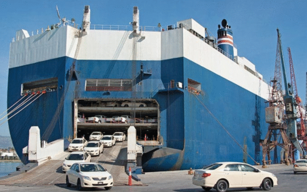 Import Motor vehicles to Australia